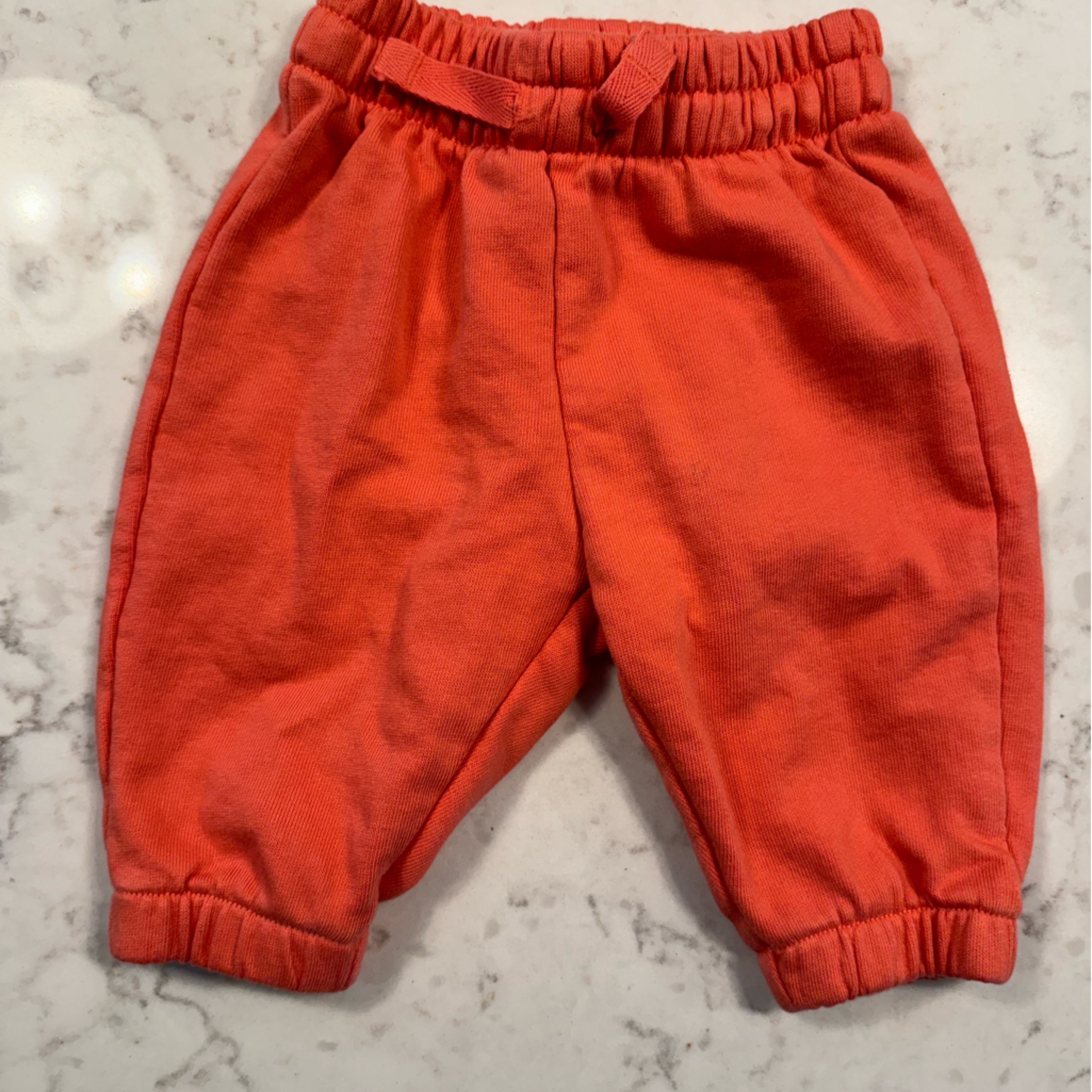 Hanna Andersson Pink Baby Girl Joggers (0-3 Mos)
